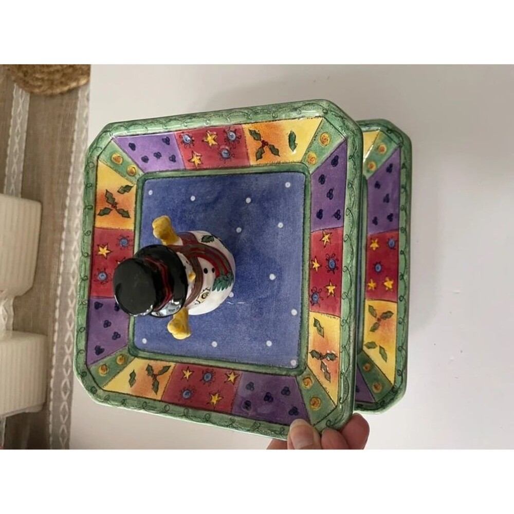 New Sweet Shop 2 tier Christmas dish